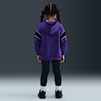 Conjunto de leggings y sudadera con gorro sin cierre infantil Nike Varsity Prep