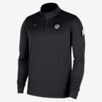 Playera de manga larga Nike Dri-FIT de la NBA de cierre de 1/4 para hombre LA Clippers