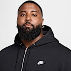Nike Club Men's Full-Zip Fleece Hoodie