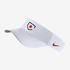 Chicago Red Stars Nike Dri-FIT NWSL Visor - White