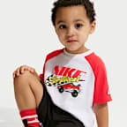 나이키 스포츠웨어 유아 빅토리 랩 투피스 쇼츠 세트