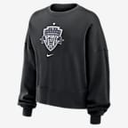 Washington Spirit Phoenix Fleece Women's Nike NWSL Crew-Neck Sweatshirt - Black