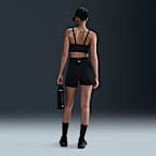 Bra deportivo de talle largo con almohadillas para mujer Nike Alate