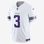 Jersey de fútbol americano de la NFL Nike Dri-FIT Limited para hombre Jordan Addison Minnesota Vikings - Blanco