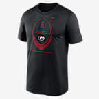 Georgia Primetime Football Icon Legend Men's Nike Dri-FIT College T-Shirt - Black