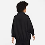 Nike Sportswear Phoenix Fleece Women's Over-Oversized Mock-Neck 3/4-Sleeve Sweatshirt