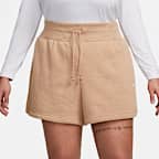 Shorts de cintura alta con ajuste holgado para mujer (talla grande) Nike Sportswear Phoenix
