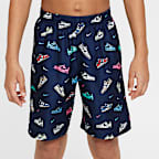 Nike Swim Breaker Big Kids' (Boys') 7" Brief-Lined Volley Short