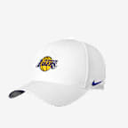 Los Angeles Lakers Rise Nike NBA Adjustable Cap - White