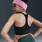 Nike Pro Swoosh Older Kids' (Girls') Sports Bra