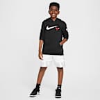 Chicago Bulls Club Fleece Essential Nike NBA-Hoodie (ältere Kinder, Jungen)