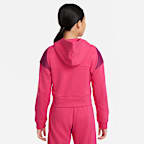 Nike Air Older Kids' (Girls') French Terry Full-Zip Hoodie