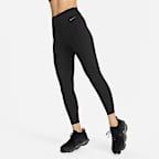 Nike Universa Women's High-Waisted 7/8 Leggings with No Front Seam