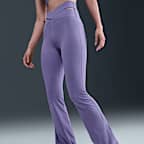 ナイキ ゼンビー リブ ウィメンズ ハイウエスト フレアード レギンス