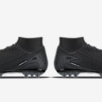 Tacos de fútbol FG de corte high personalizados Nike Mercurial Superfly 10 Academy By You