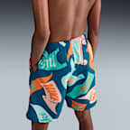 Shorts de vóleibol de 18 cm con forro de ropa interior para niño talla grande Nike Swim Breaker