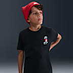 Playera para niños talla grande Nike Sportswear