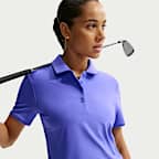 Nike Victory Women's Dri-FIT Short-Sleeve Cropped Golf Polo