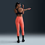 Nike Universa Women's High-Waisted 7/8 Leggings with No Front Seam