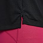 Nike One Older Kids' (Girls') Dri-FIT Short-Sleeve Training Top