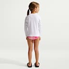 나이키 스윔 하이드로가드 리틀키즈(여아) 드라이 핏 UV 긴팔 탑