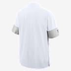 Buffalo Bills Sideline Coach Men's Nike NFL 1/2-Zip Short-Sleeve Jacket