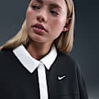 Nike Sportswear Women's Oversized Short-Sleeve Polo Top
