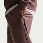 Pantalon à revers en Fleece Nike Solo Swoosh pour homme