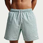 Nike Swim Breaker Men's Ripple Texture 7" Brief-Lined Volley Short
