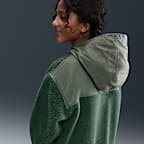 Sudadera con gorro de cierre 1/4 para niños talla grande Nike Sportswear Club Fleece