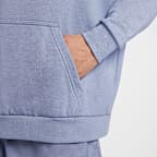 Nike Club Fleece 男款寬版毛圈布套頭連帽上衣