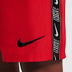 Shorts de vóleibol de 18 cm para niño Nike Swim Logo Tape Lap