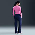 Playera de manga larga slim cropped para mujer Nike Sportswear Chill Knit