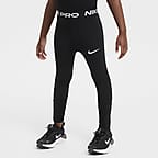 Leggings infantil Nike Dri-FIT Pro - Negro