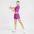 Nike Dri-FIT One Women's Mid-rise 8cm (approx.) 2-in-1 Shorts