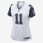 NFL Dallas Cowboys (Micah Parsons) Women's Game Football Jersey - White