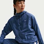 ナイキ スポーツウェア クラシック ウーブン ウィメンズ ルーズ UV プロテクション フーデッド ジャケット