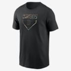 Boston Red Sox Camo Men's Nike MLB T-Shirt - Black