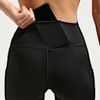 Nike One Women's High-Waisted 20.5cm (approx.) Biker Shorts with Pockets