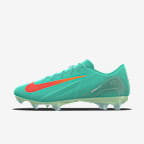 Crampons de foot à coupe basse pour terrain sec personnalisables Nike Mercurial Vapor 16 Academy By You - Multicolore/Multicolore