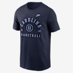 North Carolina Legacy Basketball Arch Men's Nike College T-Shirt - Navy