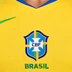Brazil 2025 Stadium Home (Women's Team) Men's Nike Dri-FIT Soccer Replica Jersey