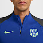 FC バルセロナ ストライク サード メンズ ナイキ Dri-FIT サッカードリルトップ