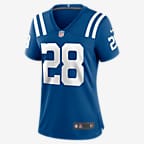 NFL Indianapolis Colts (Jonathan Taylor) Women's Game Football Jersey - Royal