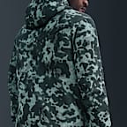 Nike Tech Men's Full-Zip Fleece Camo Windrunner Jacket