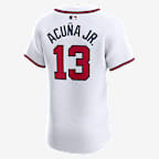 Ronald Acuña Jr. Atlanta Braves Men's Nike Dri-FIT ADV MLB Elite Jersey