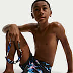 Nike Swim Breaker Volley-Shorts mit integriertem Slip (jüngere Kinder, Jungen, ca. 10 cm)