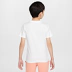Playera para niños talla grande Nike Sportswear