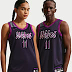 Naz Reid Minnesota Timberwolves City Edition Men's Nike NBA Swingman Jersey - Purple Dynasty