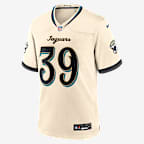Cam Little Jacksonville Jaguars Rivalries Collection Men's Nike NFL Game Jersey - Natural